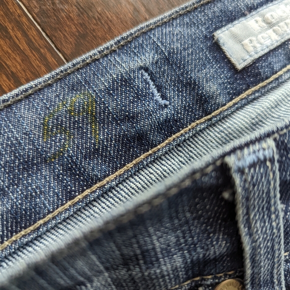 Rock & Republic Roth Vintage Y2K Flare Bootcut Jeans Sz 25 light wash - Picture 6 of 8
